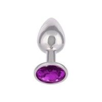 Plug anale con pietra Jewel Amethyst Small