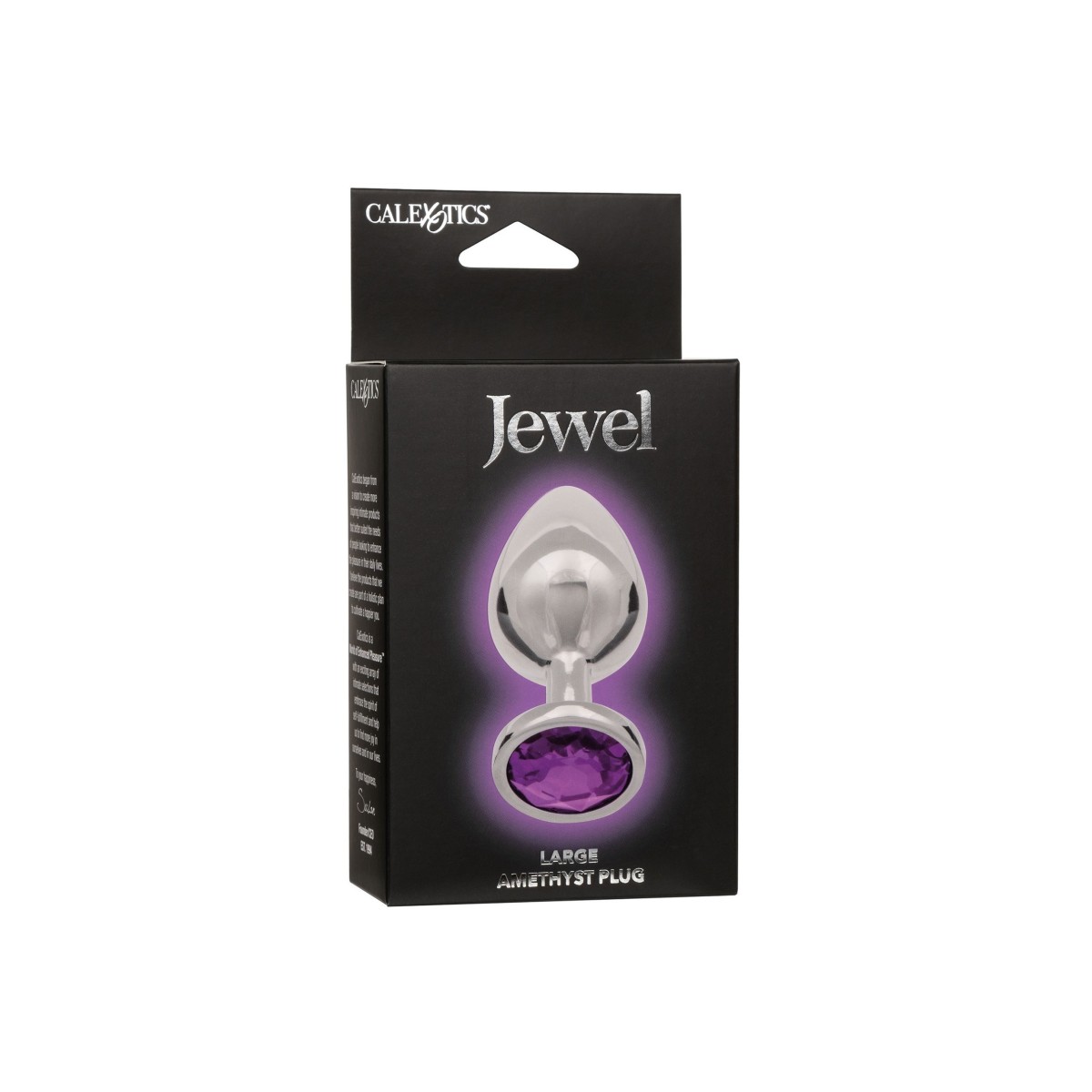 Plug anale con pietra Jewel Amethyst Large