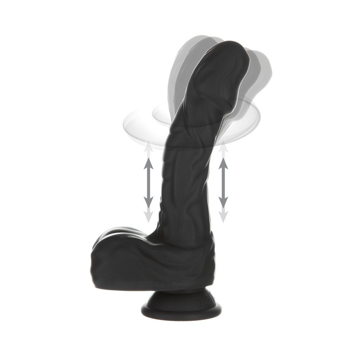 Vibratore realistico 8,6" Rotating Thrusting