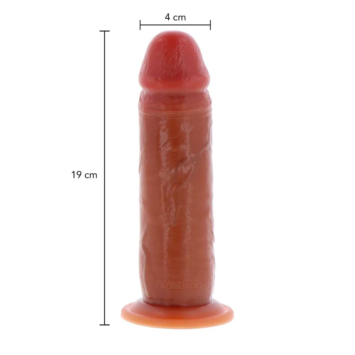 Dildo realistico Silicone Foreskin 19 cm