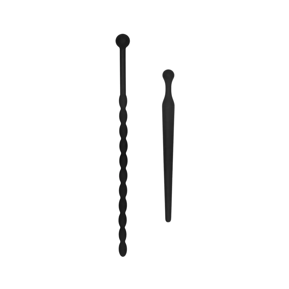 Set 2 sonde per uretra nero