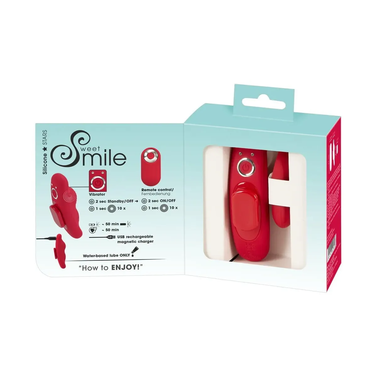 Stimolatore vaginale indossabile per slip