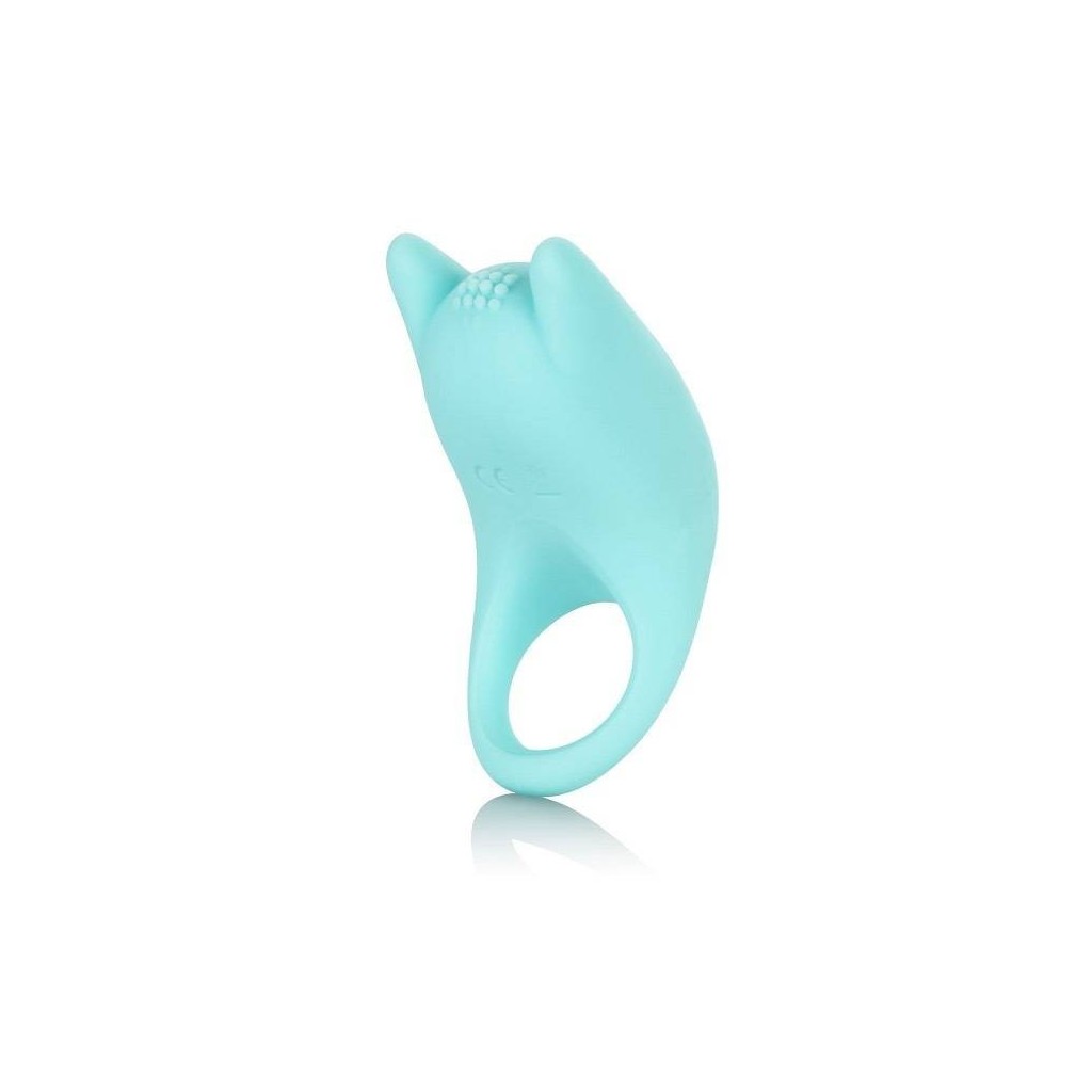 Anello pene e stimolatore clitoride azzurro