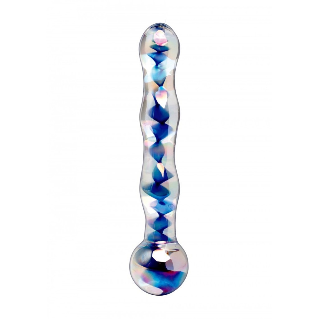 Dildo in vetro vaginale anale icicles no 8