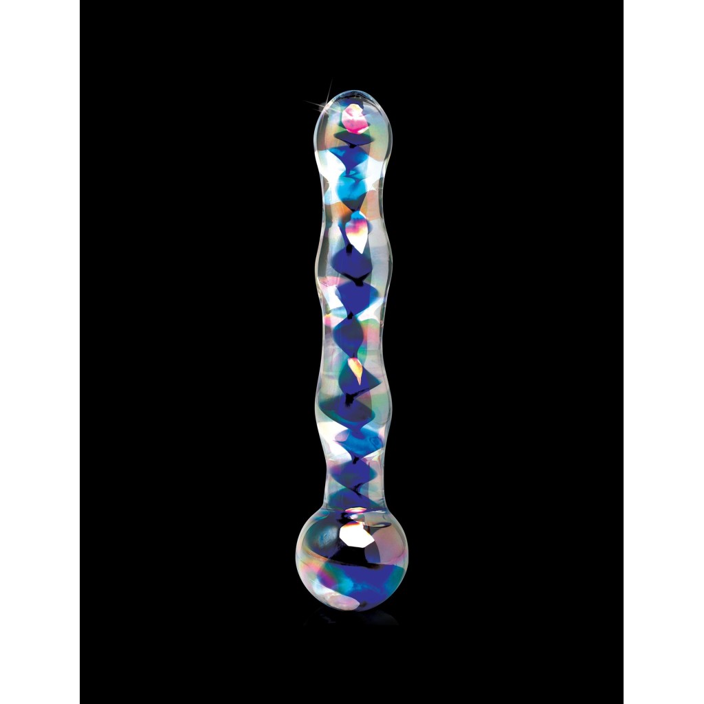 Dildo in vetro vaginale anale icicles no 8