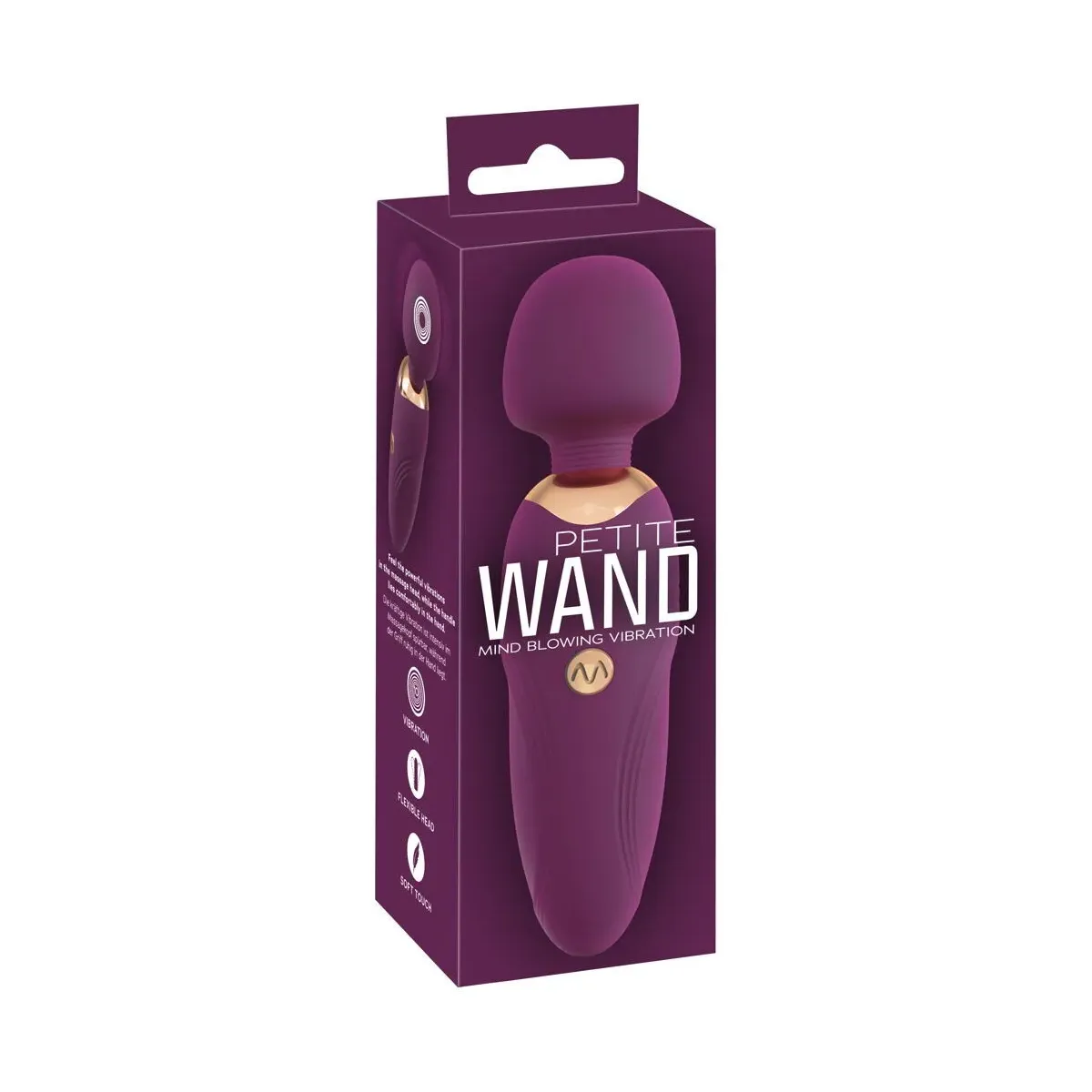 Wand stimolatore massaggiante Petit viola