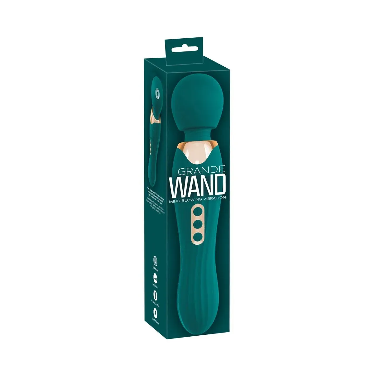 Stimolatore Vaginale Grande wand Verde