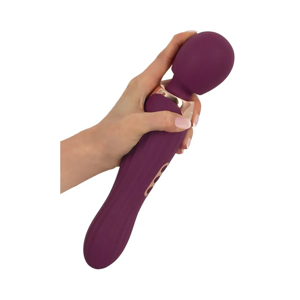 Stimolatore vaginale grande wand viola