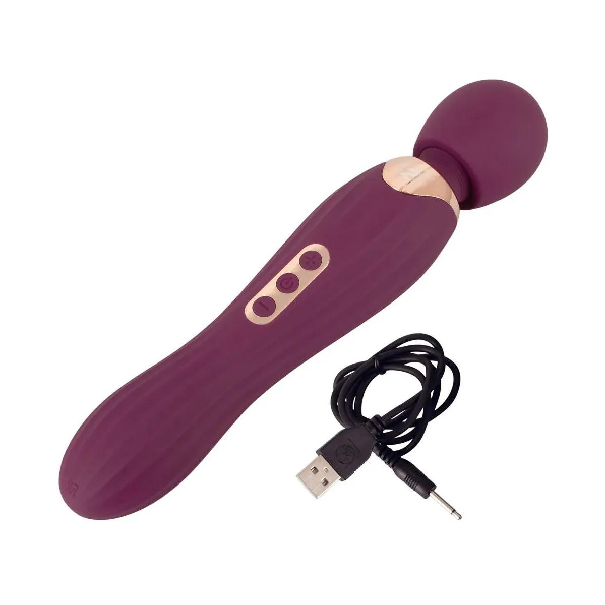 Stimolatore vaginale grande wand viola