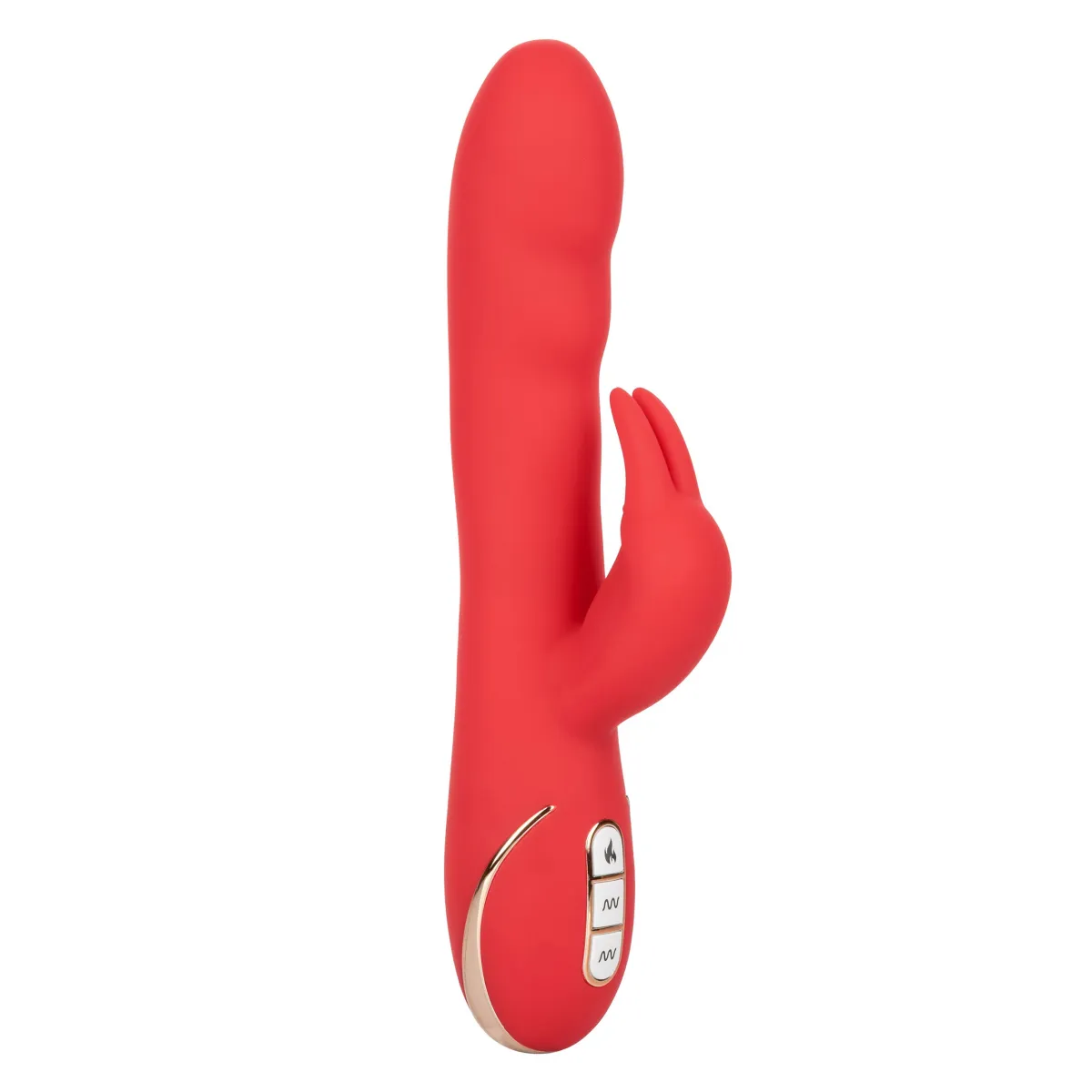 Vibratore rabbit riscaldante rosso