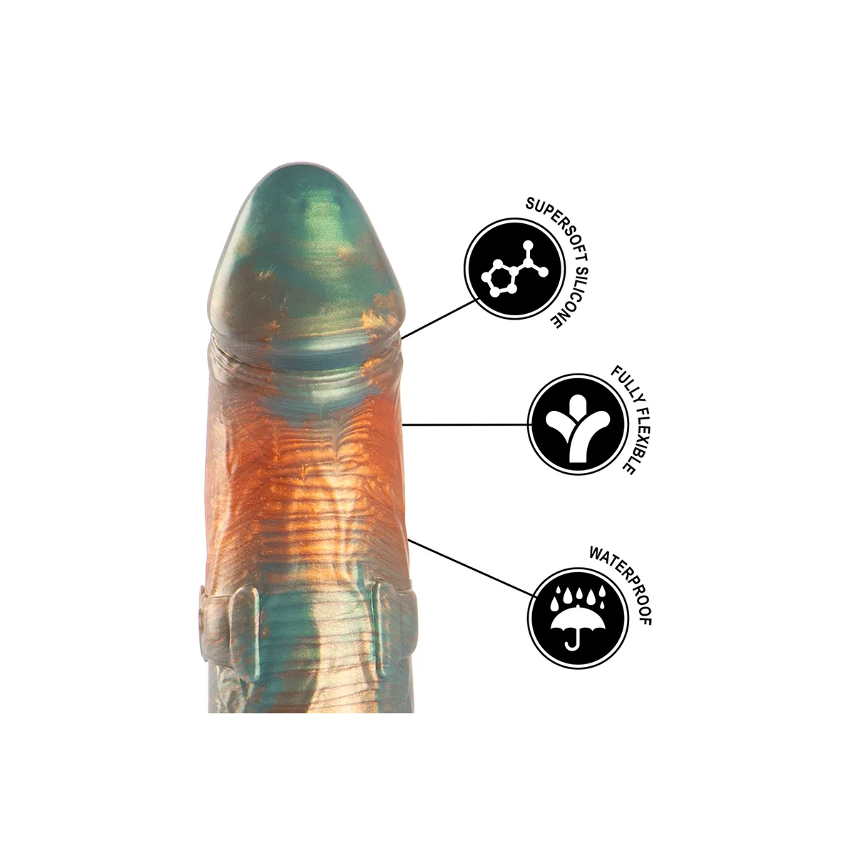 Dildo Fantasy Talos 22,5 cm