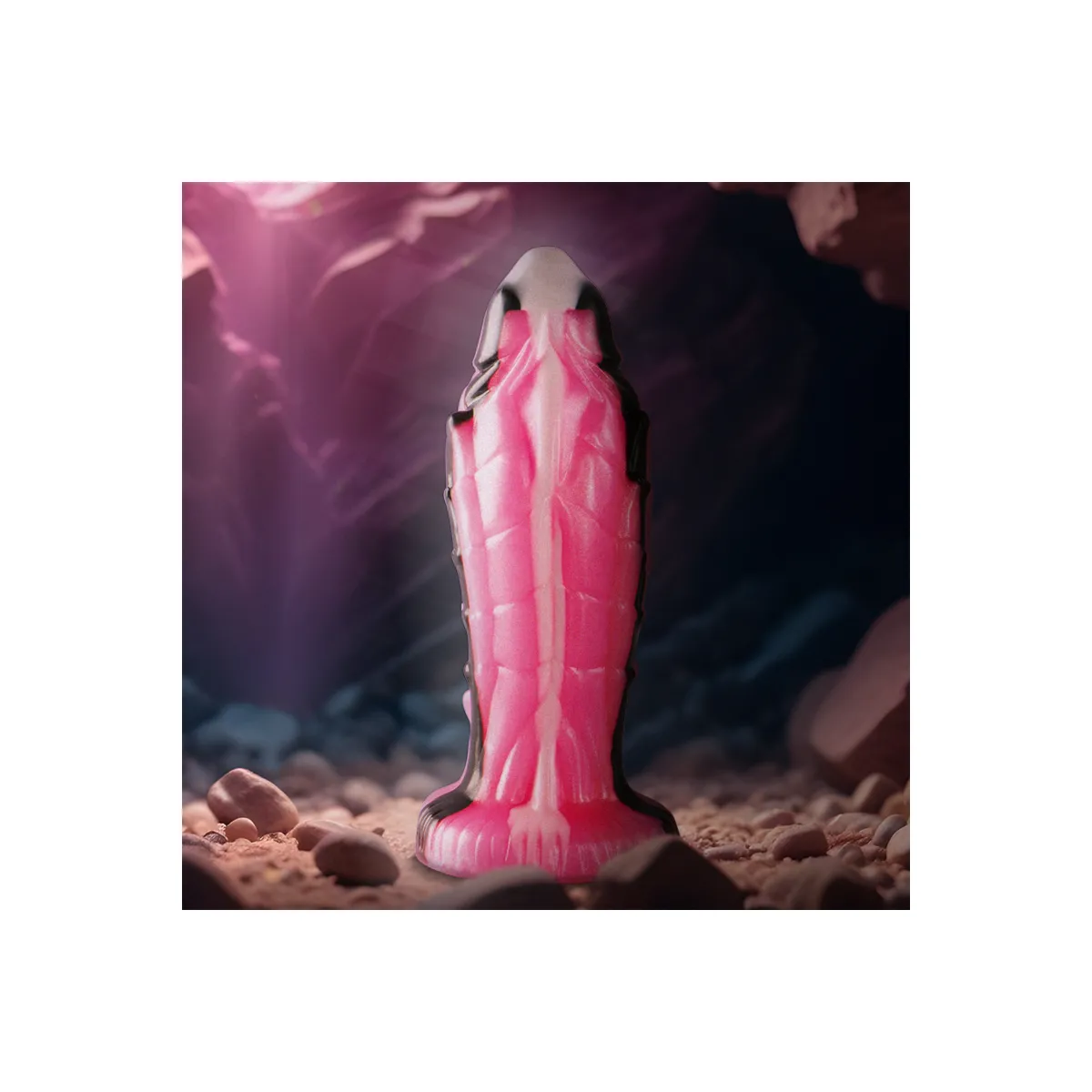 Dildo Fantasy Triton rosa 19 cm