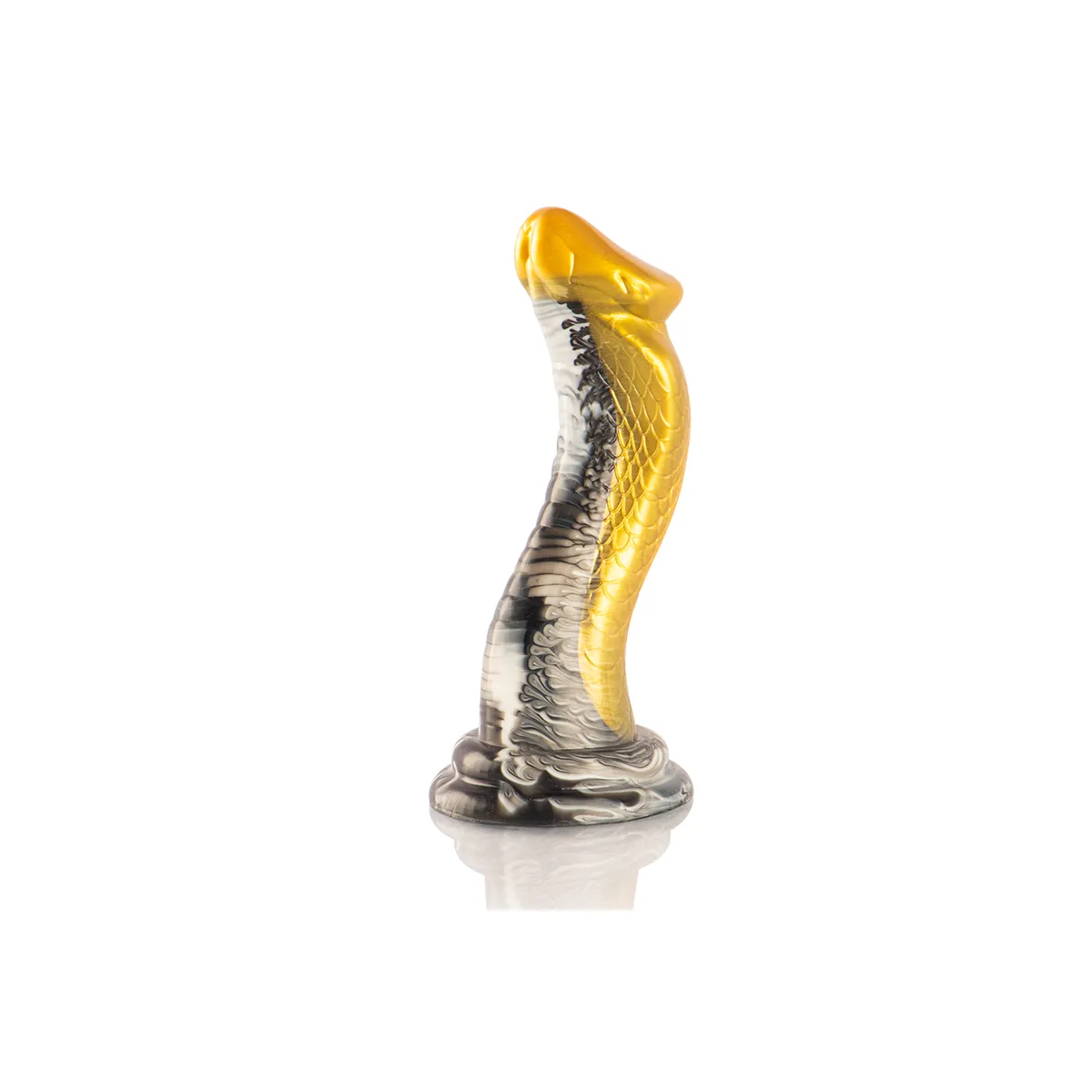 Dildo Fantasy Drakon Cobra giallo 20,5 cm