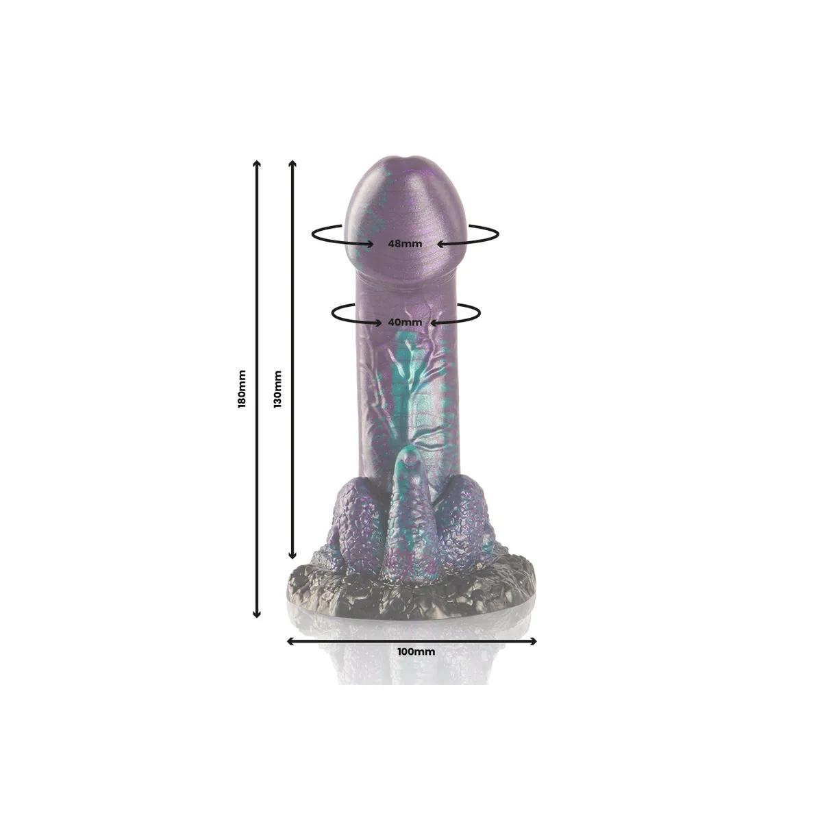 Dildo Fantasy Basilisco 18 cm