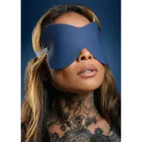 Maschera copri occhi in silicone blu Taboom