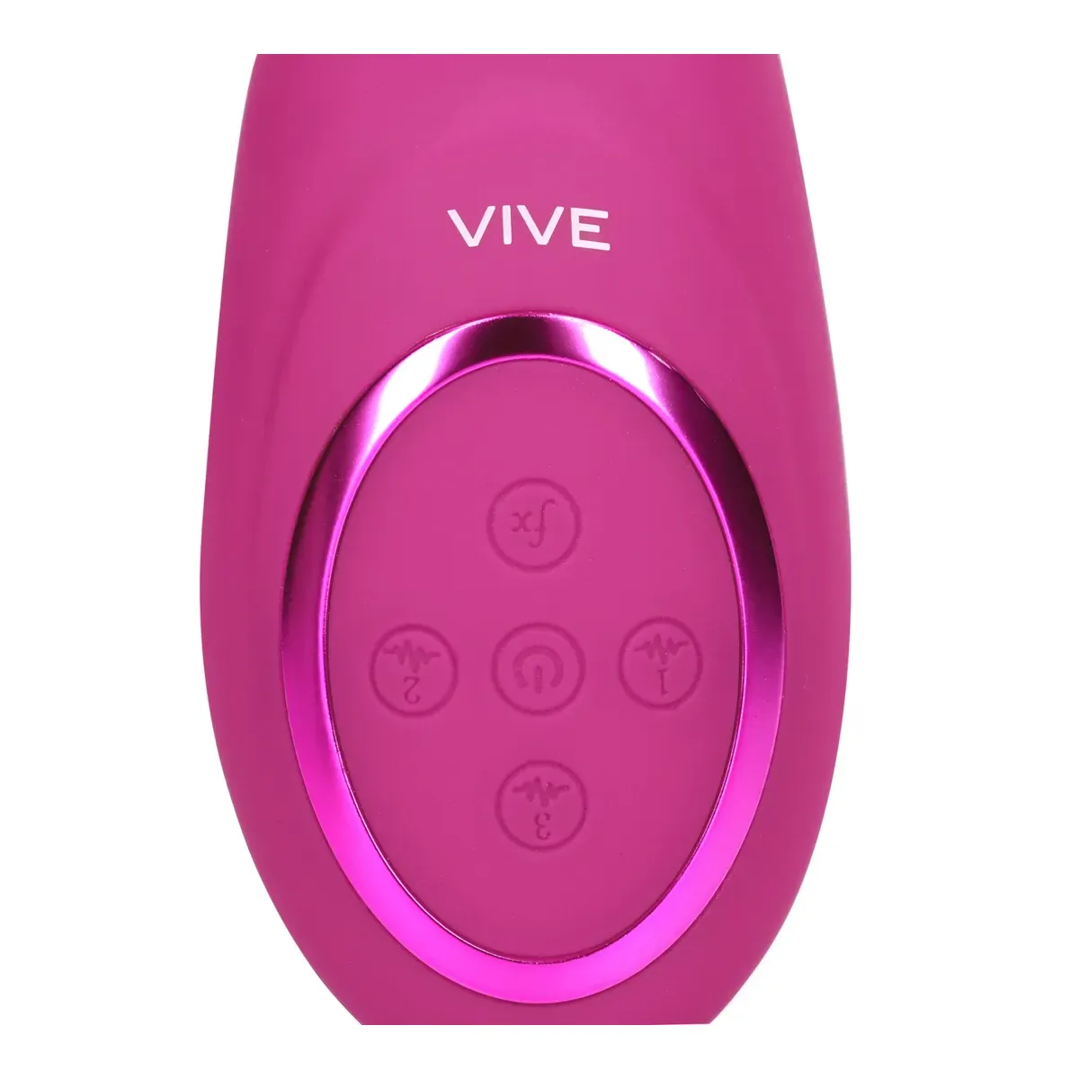 Vibratore G-Spot e stimola clitoride fucsia