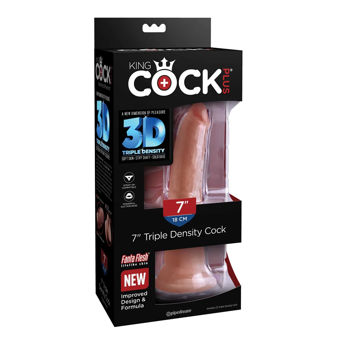 dildo realistico 3D mulatto 20 cm