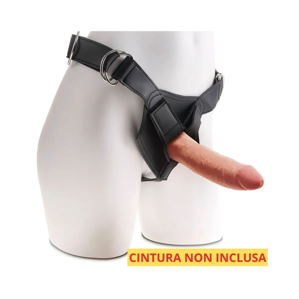 dildo realistico 3D mulatto 20 cm