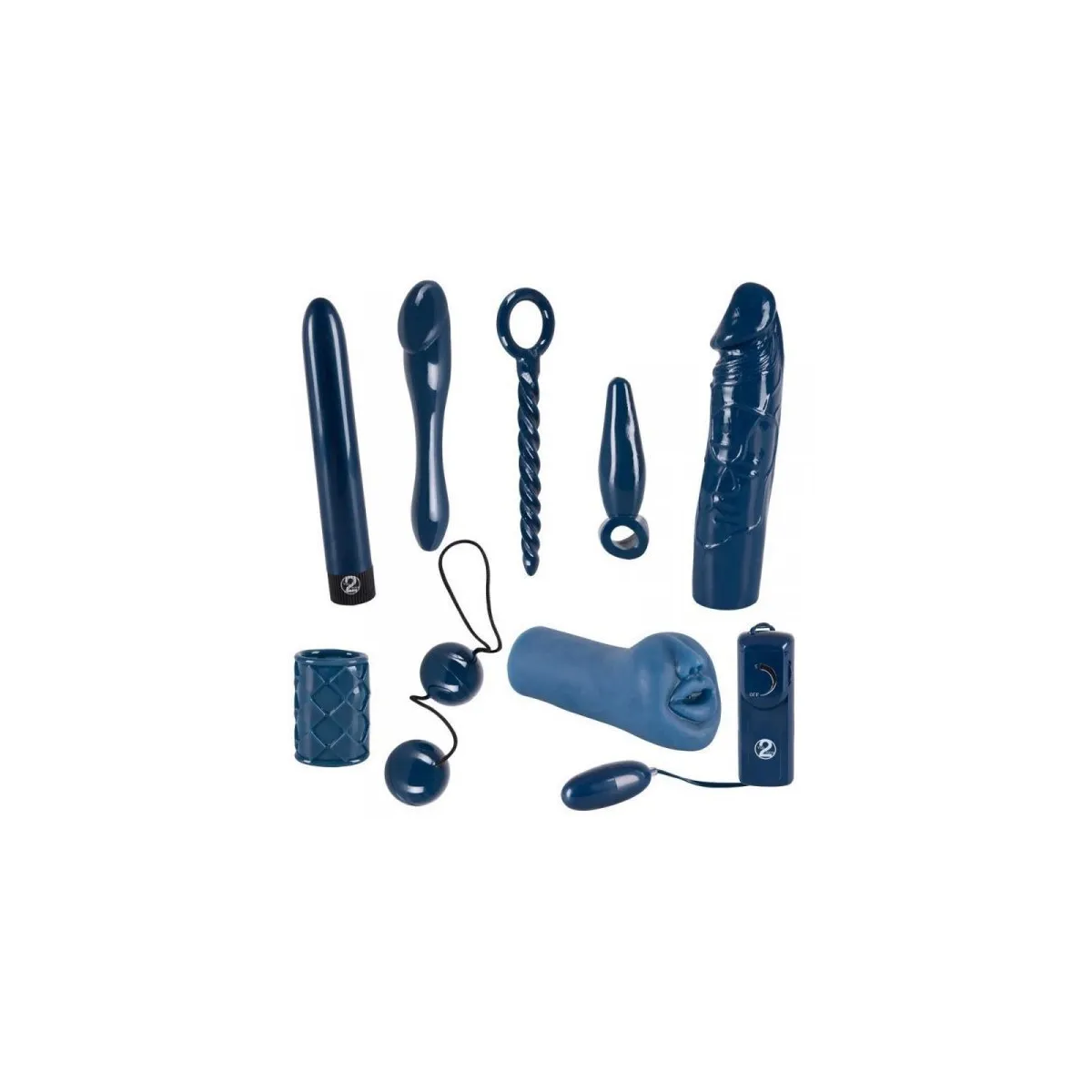 Kit sex toys per coppia Midnight Blue