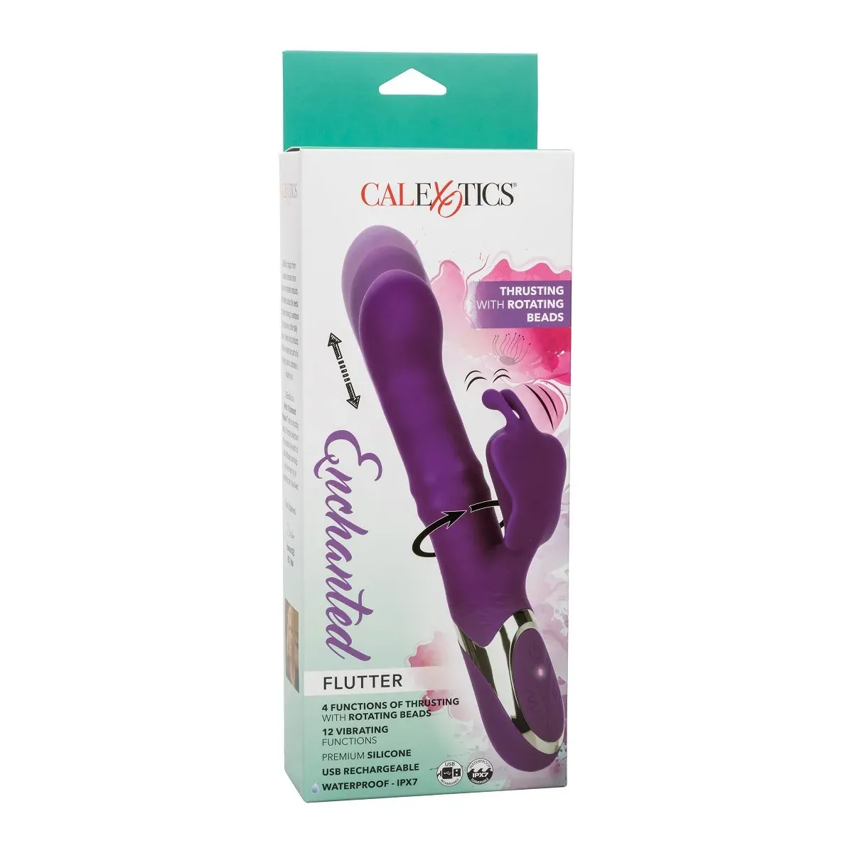 Vibratore rabbit CalExotics Enchanted Flutter