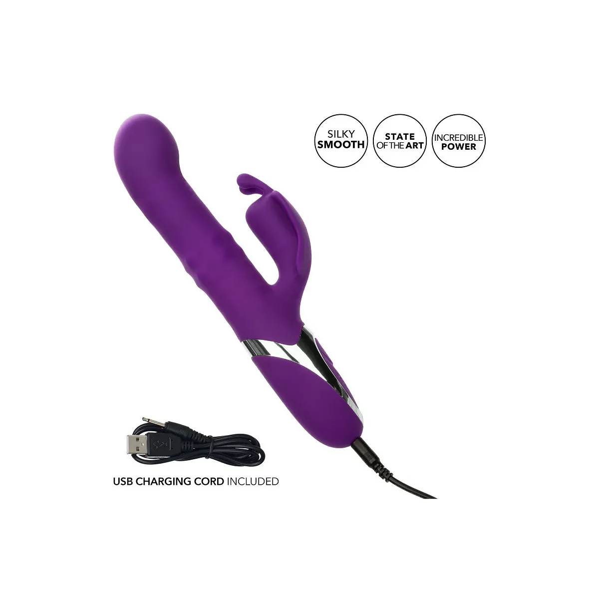 Vibratore rabbit CalExotics Enchanted Flutter