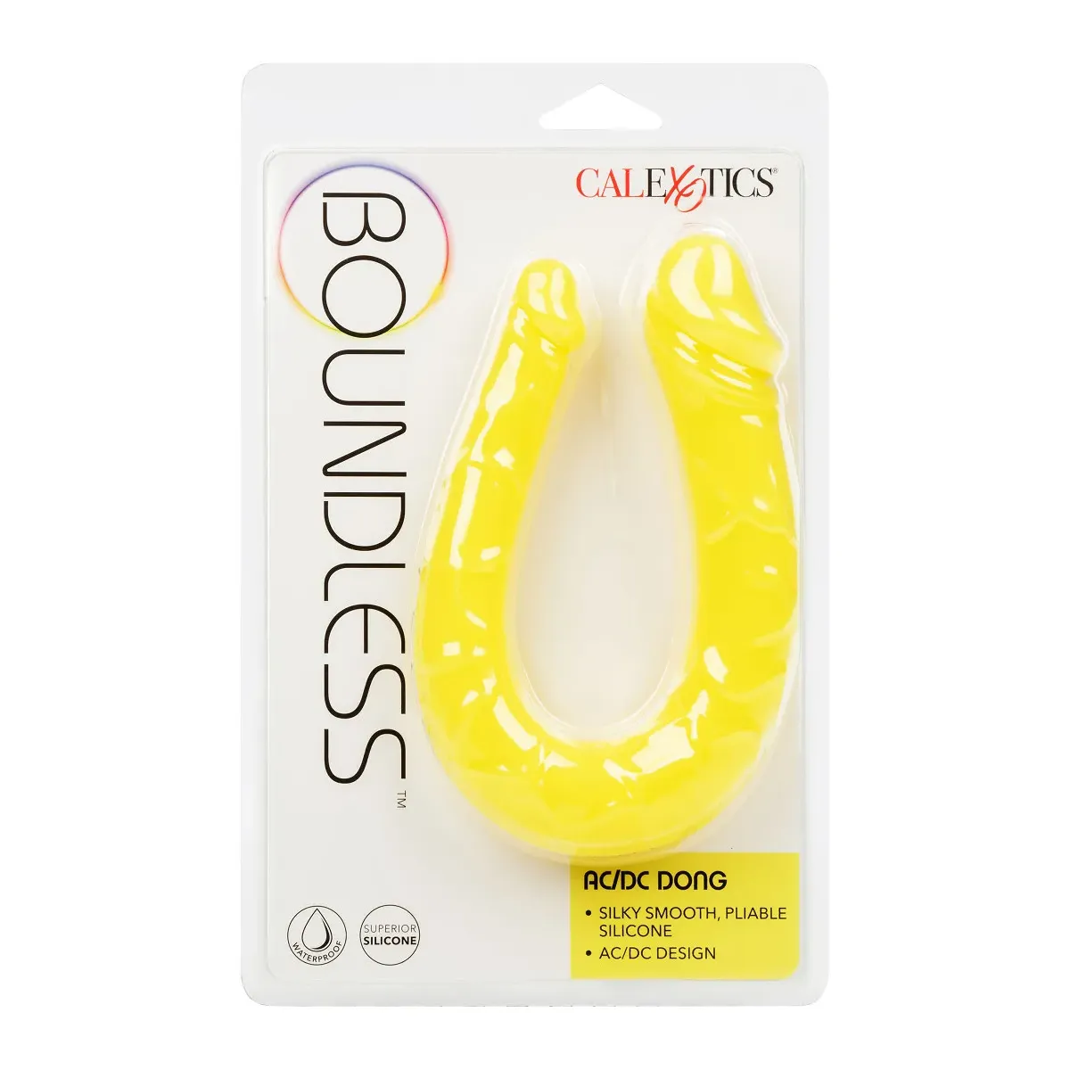 Dildo doppio giallo Boundless AC/DC