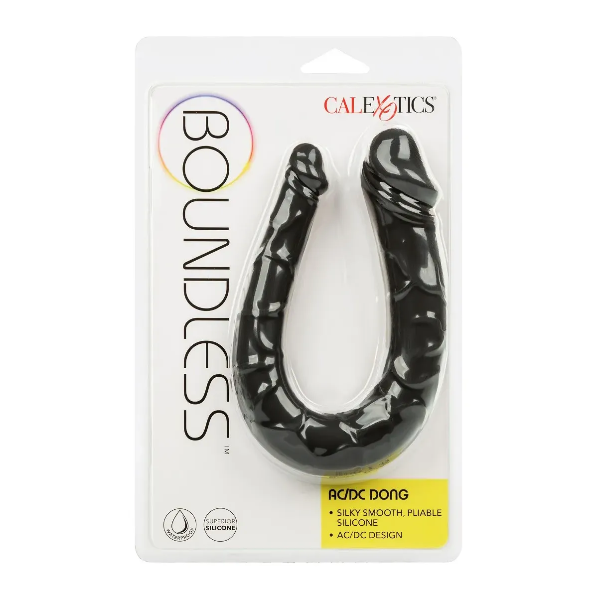 Dildo doppio nero Boundless AC/DC