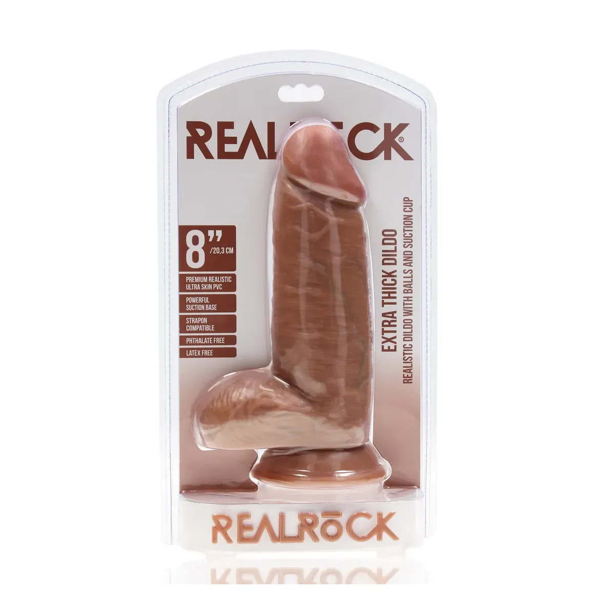 Dildo realistico grosso mulatto 20,3 cm