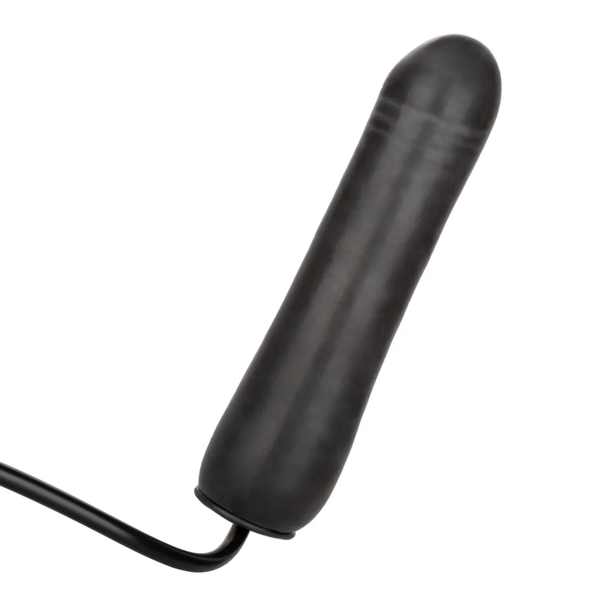 Dildo gonfiabile realistico 16,5 cm nero