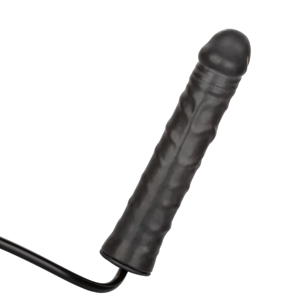 Dildo gonfiabile realistico 16,5 cm nero