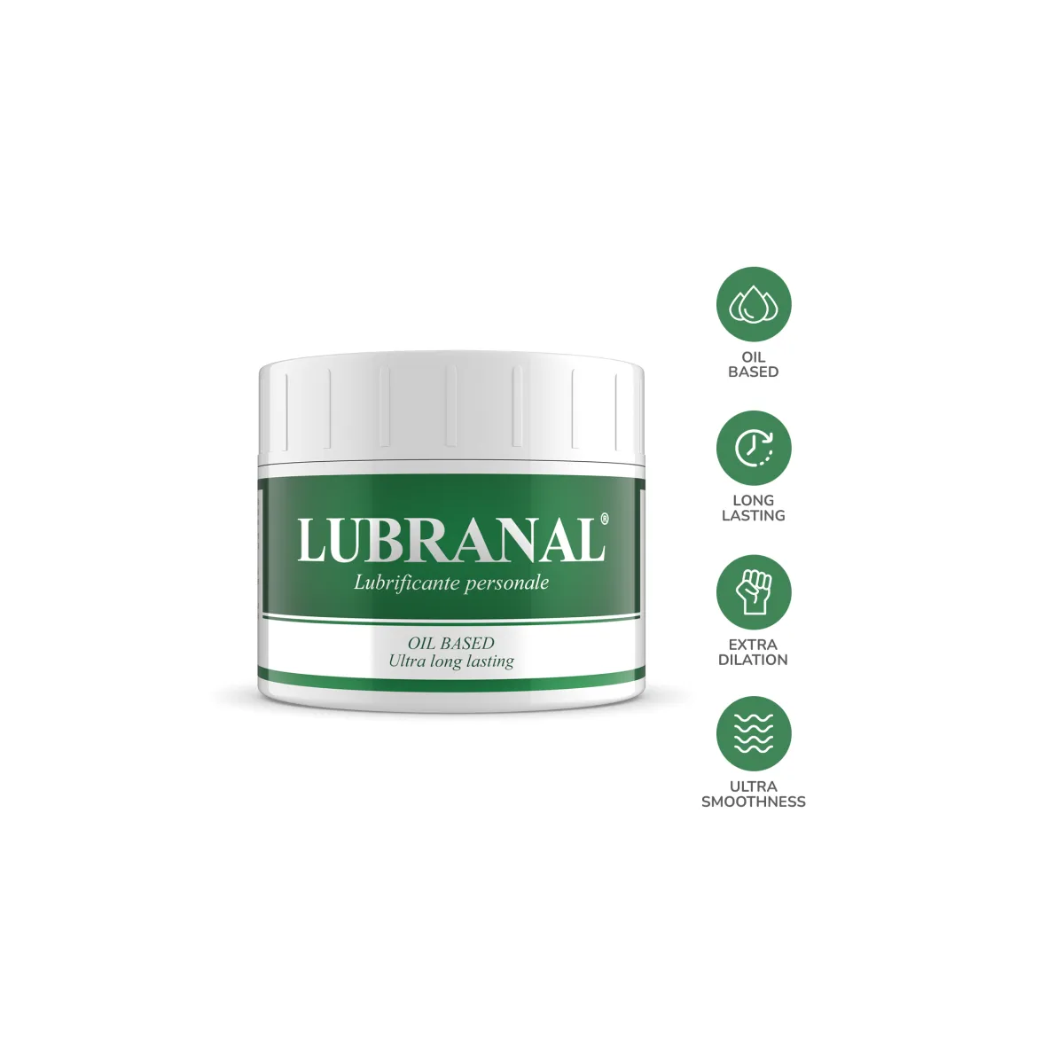 Lubrificante anale lubranal crema 150 ml