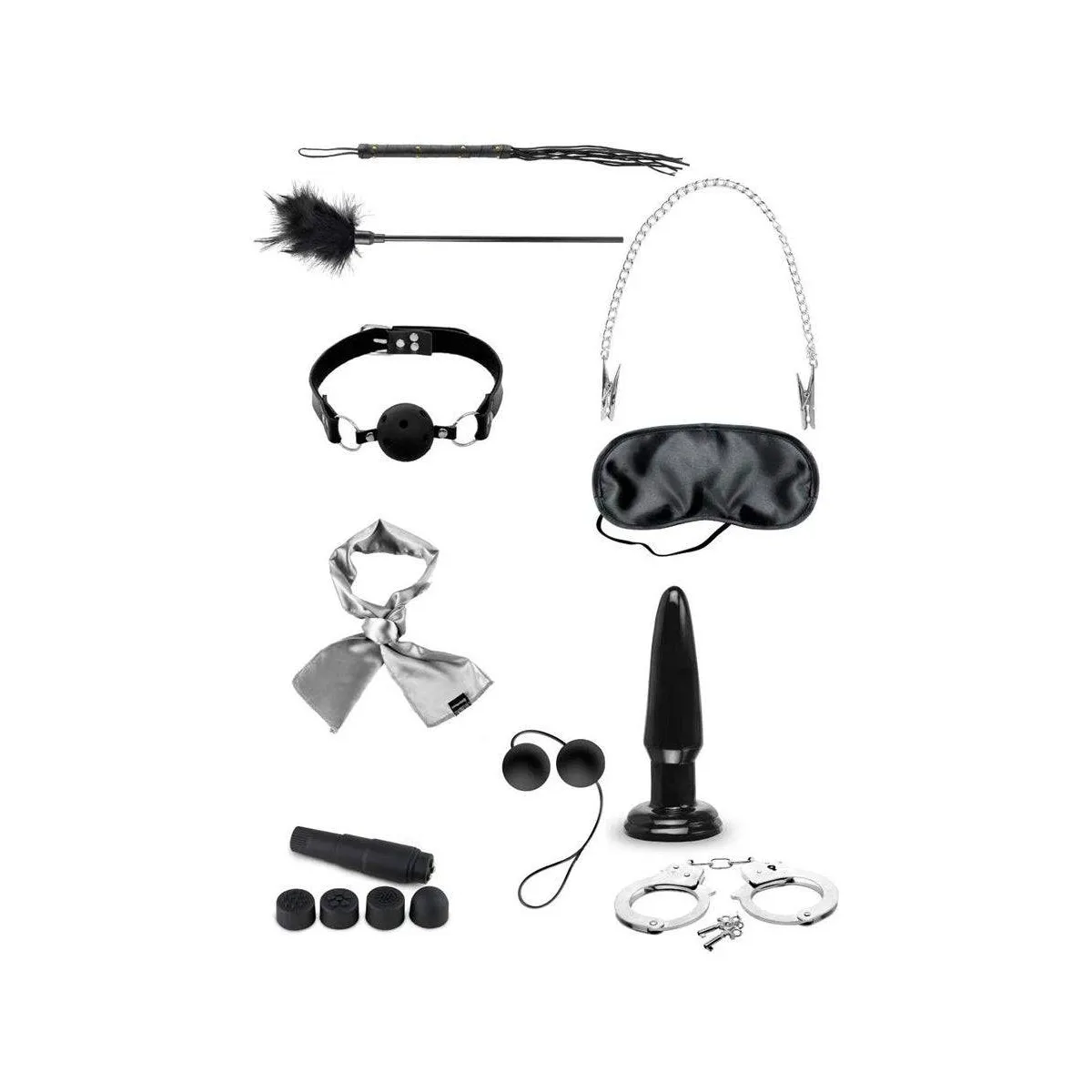 Kit Bondage Fetish Fantasy 10 pz