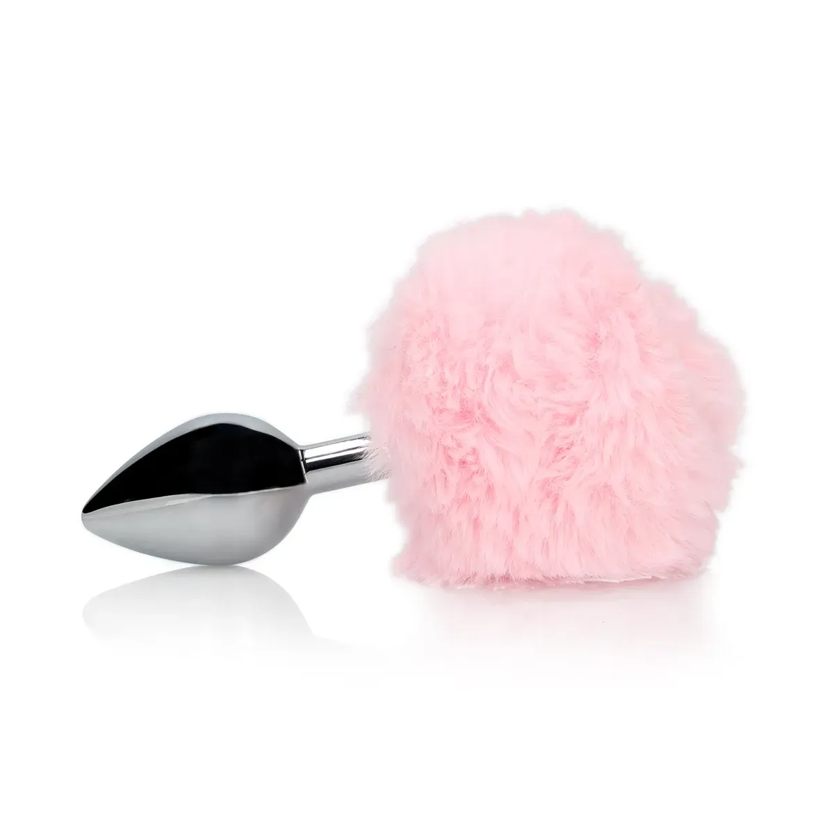 Plug Anale metallo Fox Tail rosa