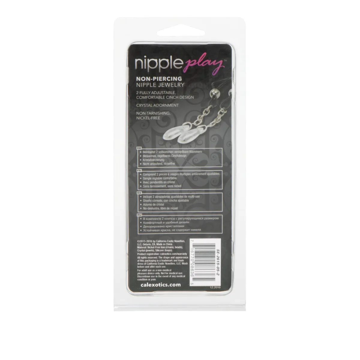 Bijou capezzoli Nipple Play non perforanti