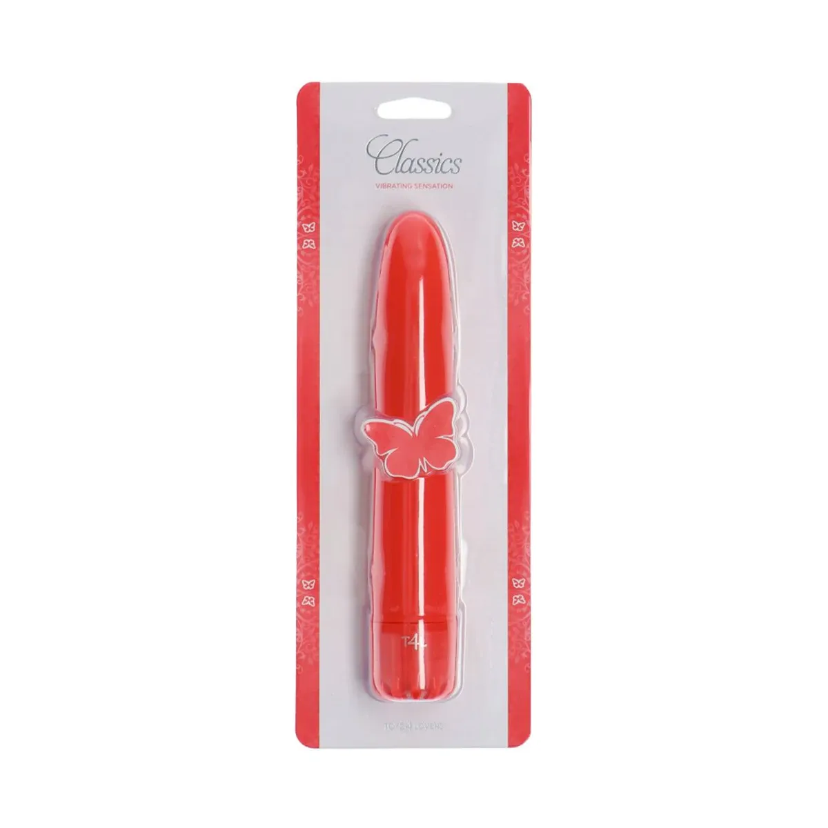 Vibratore classico Honey Large rosso