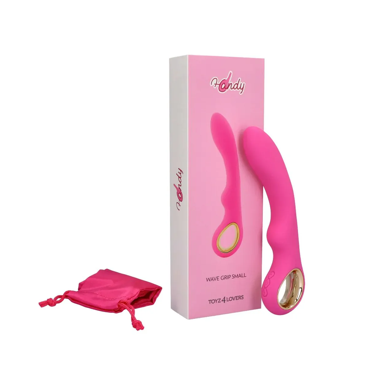 Vibratore per punto G rosa Small