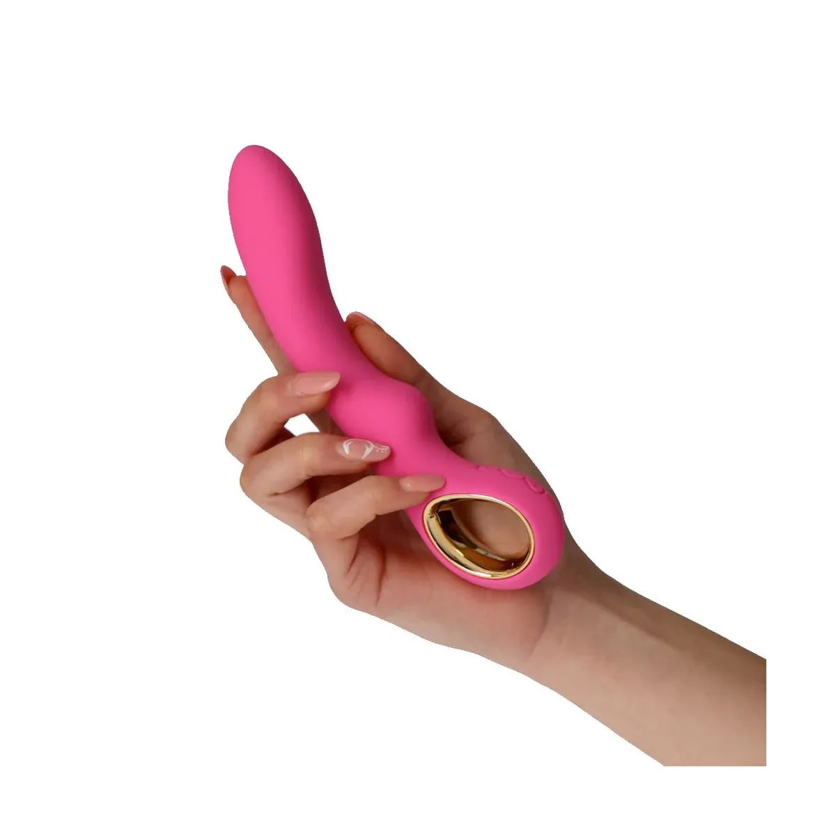 Vibratore per punto G rosa Small