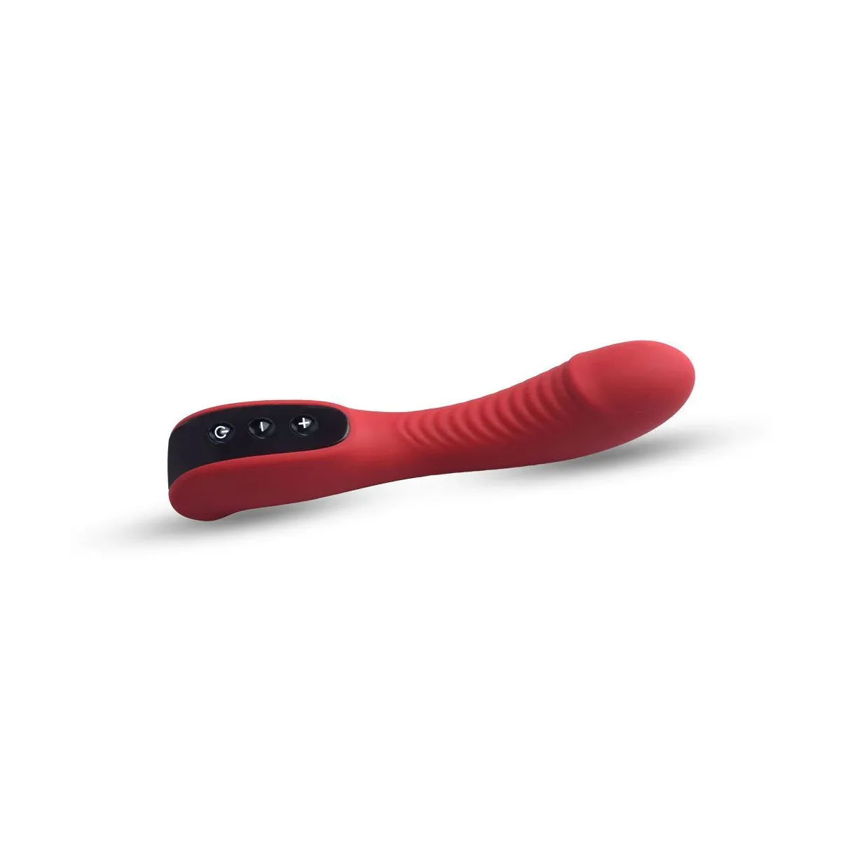 Vibratore punto G silicone rosso