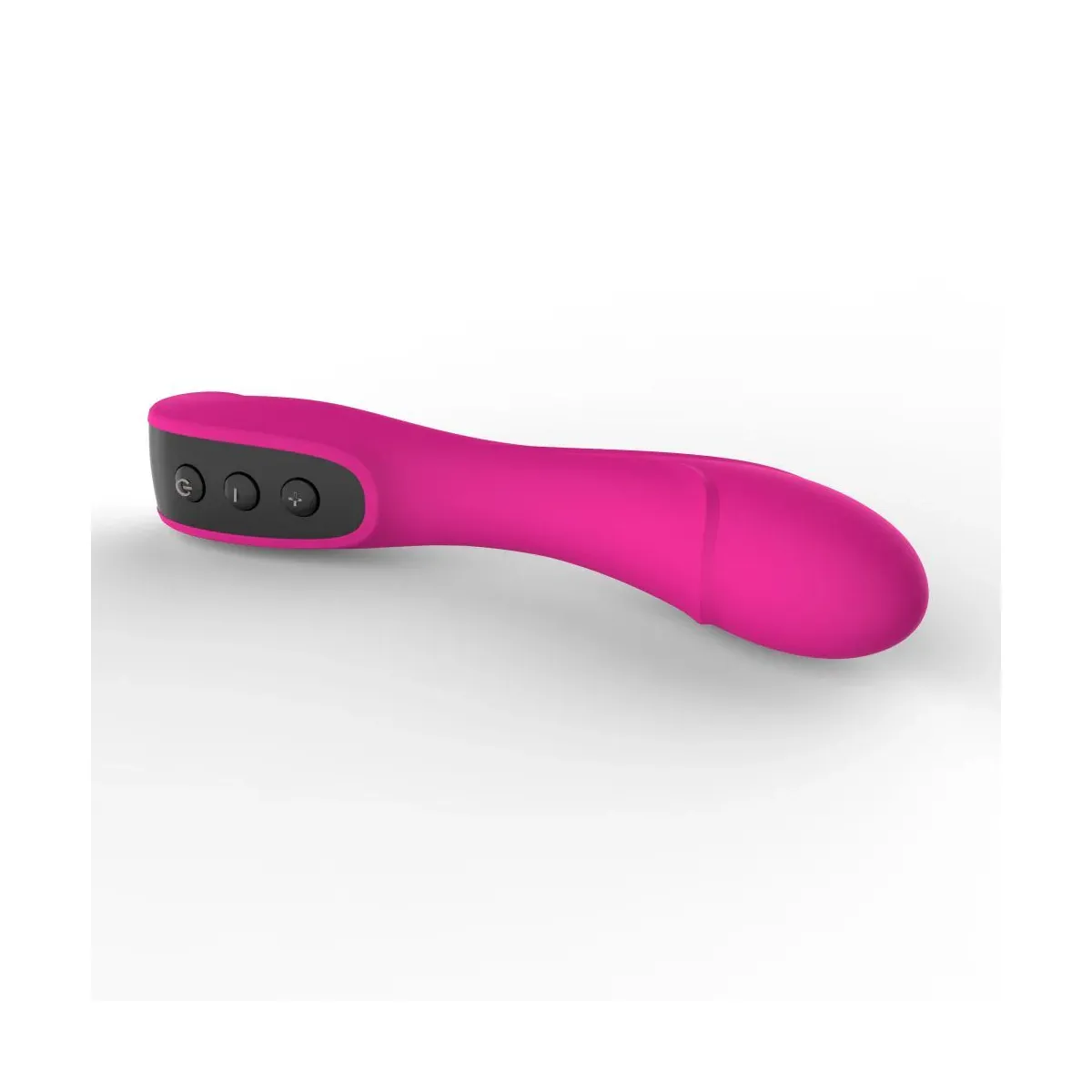 Vibratore punto G silicone fucsia