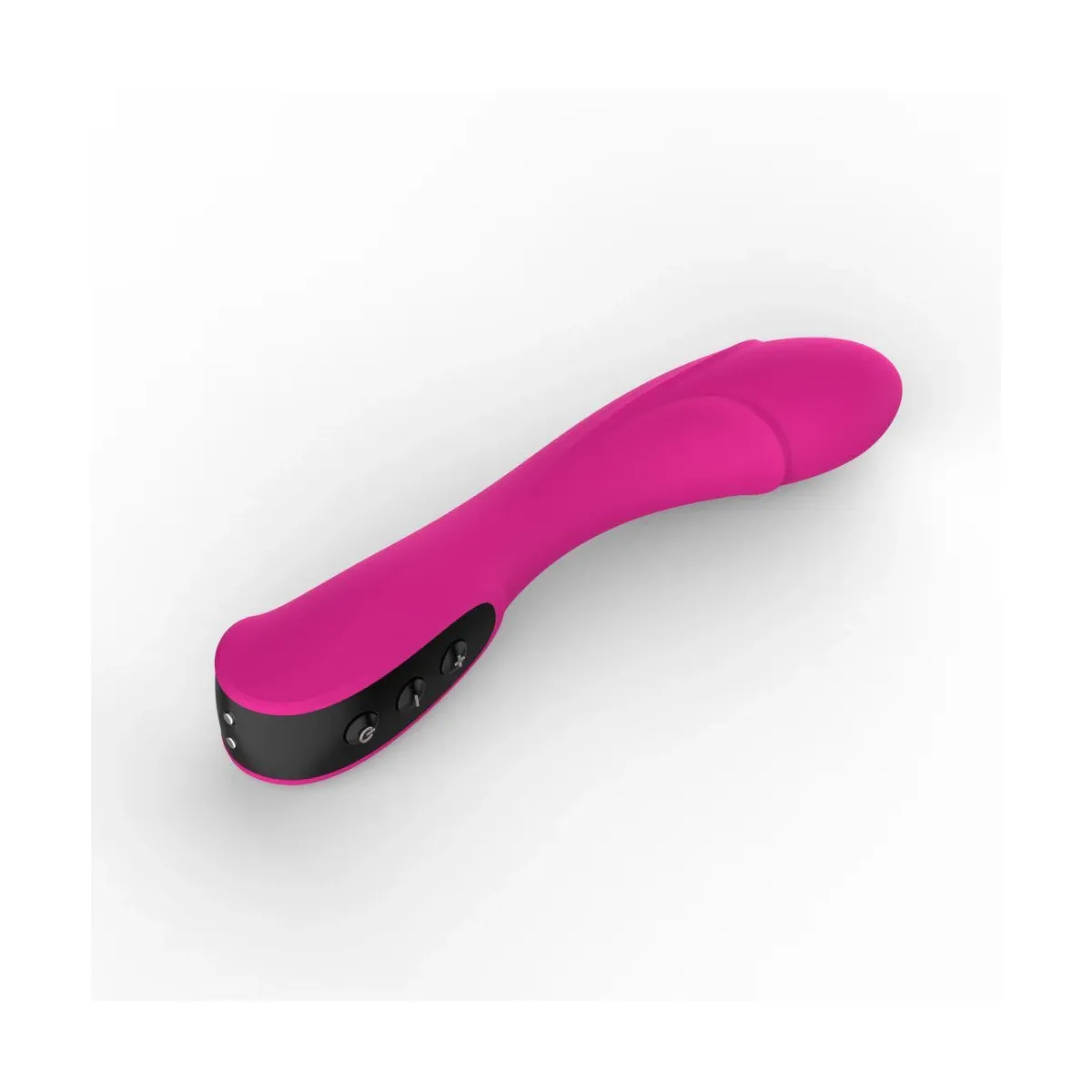 Vibratore punto G silicone fucsia