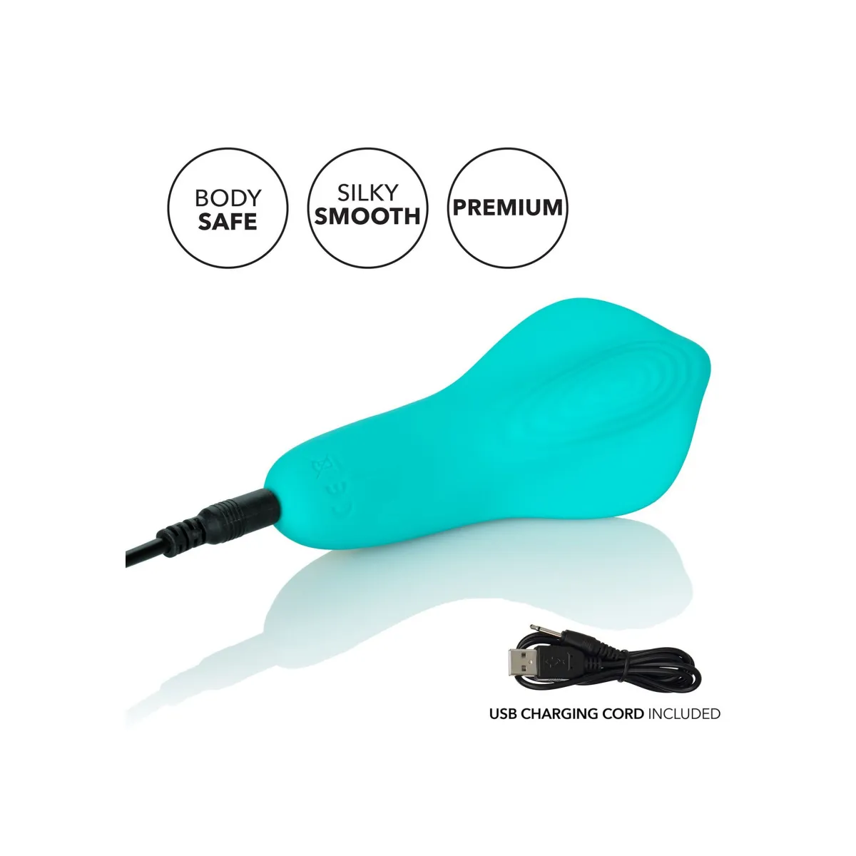 Stimolatore vaginale da slip azzurro