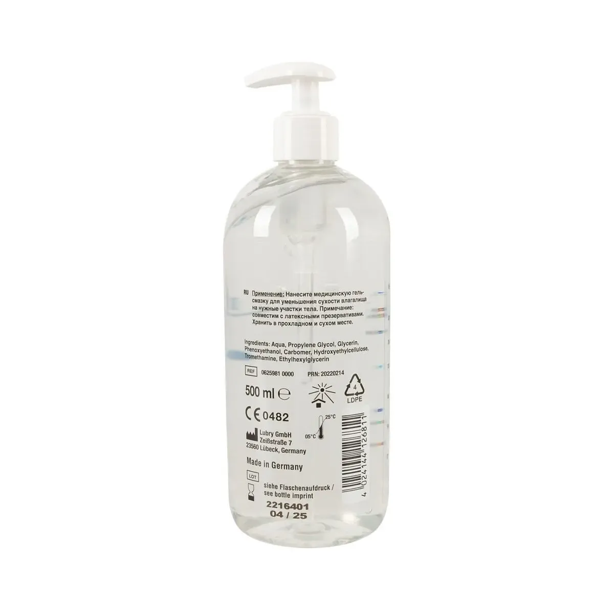 Lubrificante per sex toys just glide 500 ml