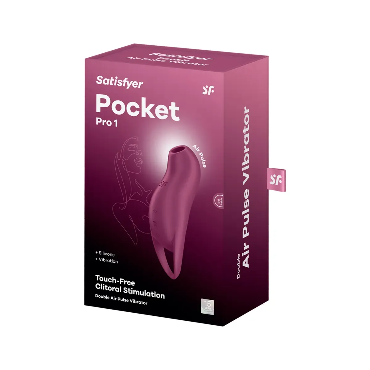 Succhia clitoride Pocket Pro 1 Purple