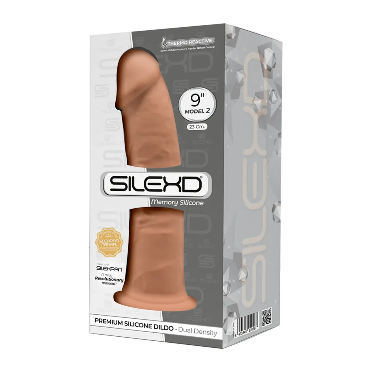 Dildo realistico SILEXD Model 2 22.8cm caram