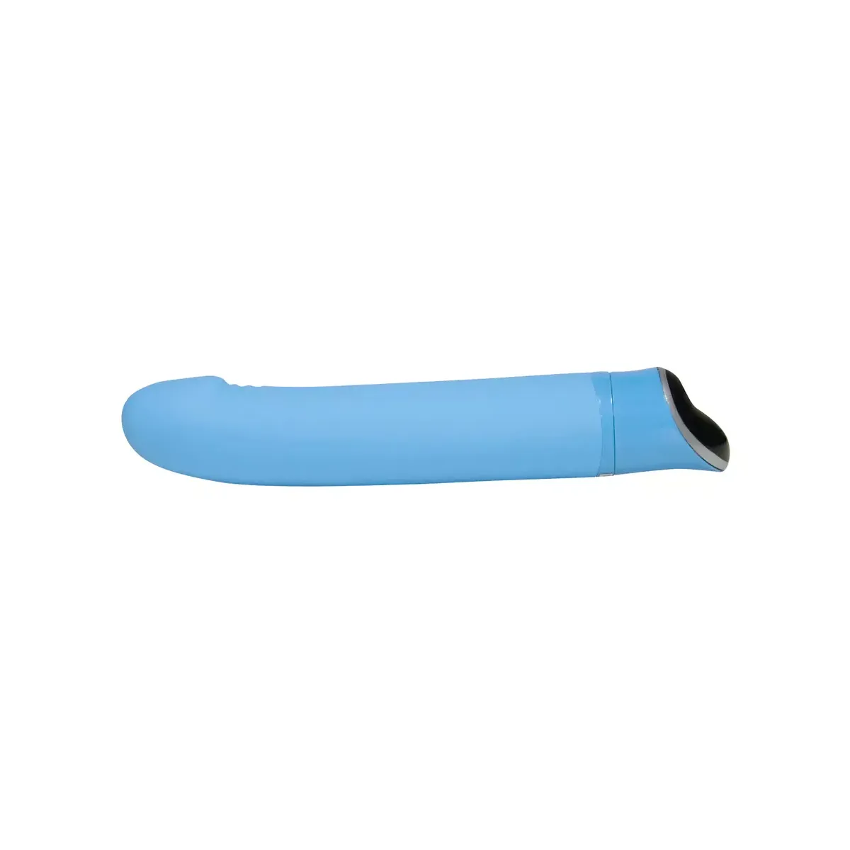 Vibratore classico smile silicone azzurro