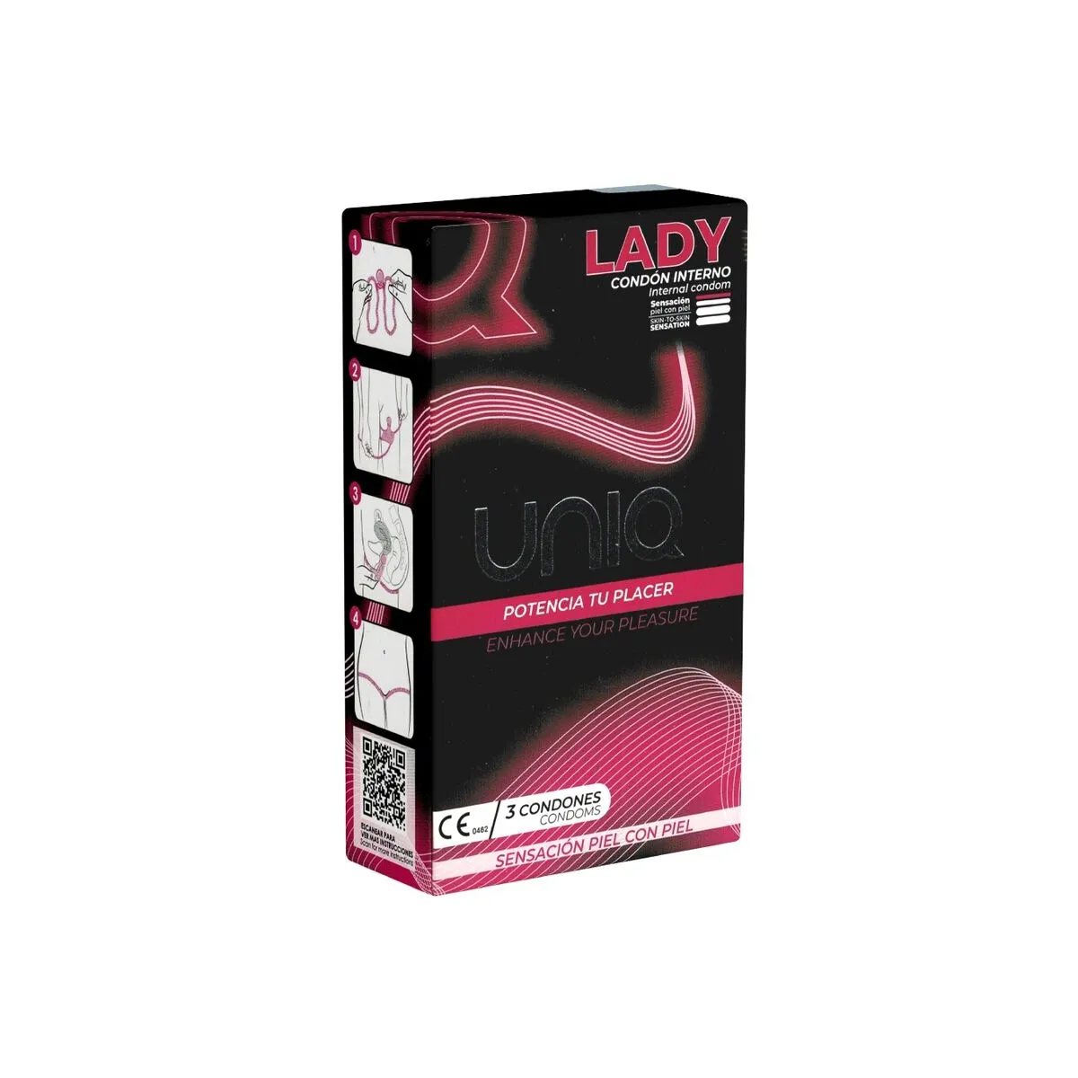 Preservativi Femminili Uniq Lady 3pz