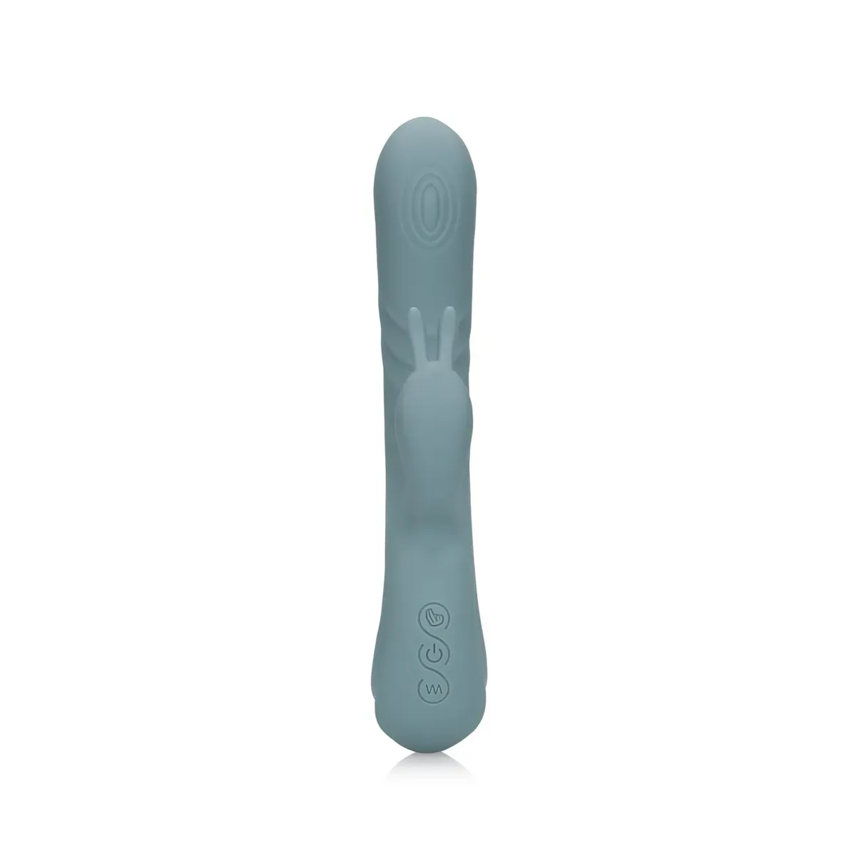 Vibratore Rabbit Fingering Motion grigio