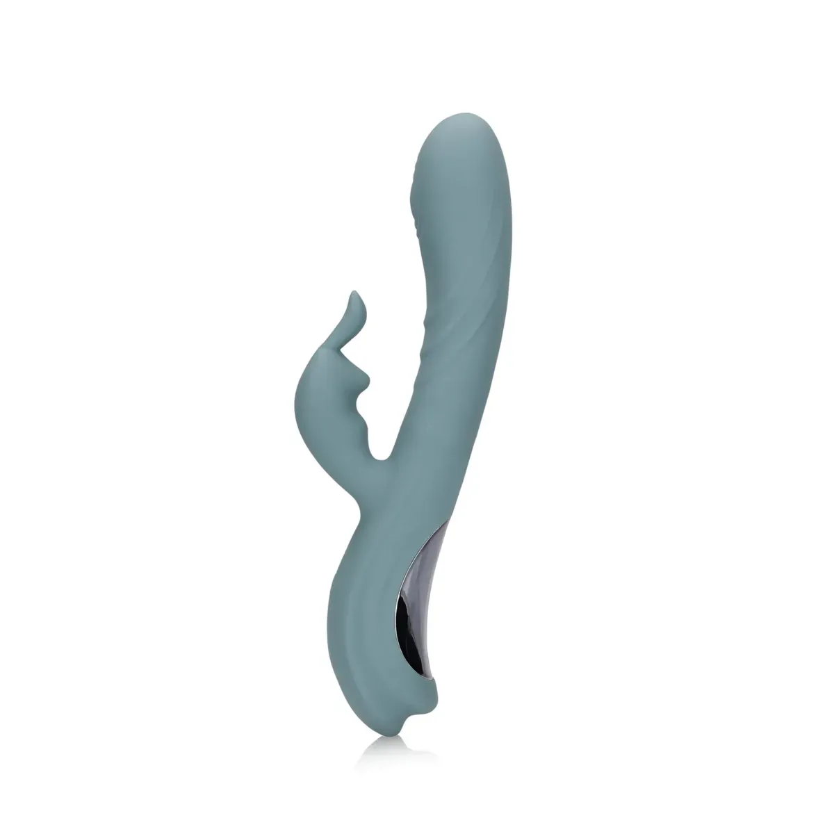 Vibratore Rabbit Fingering Motion grigio