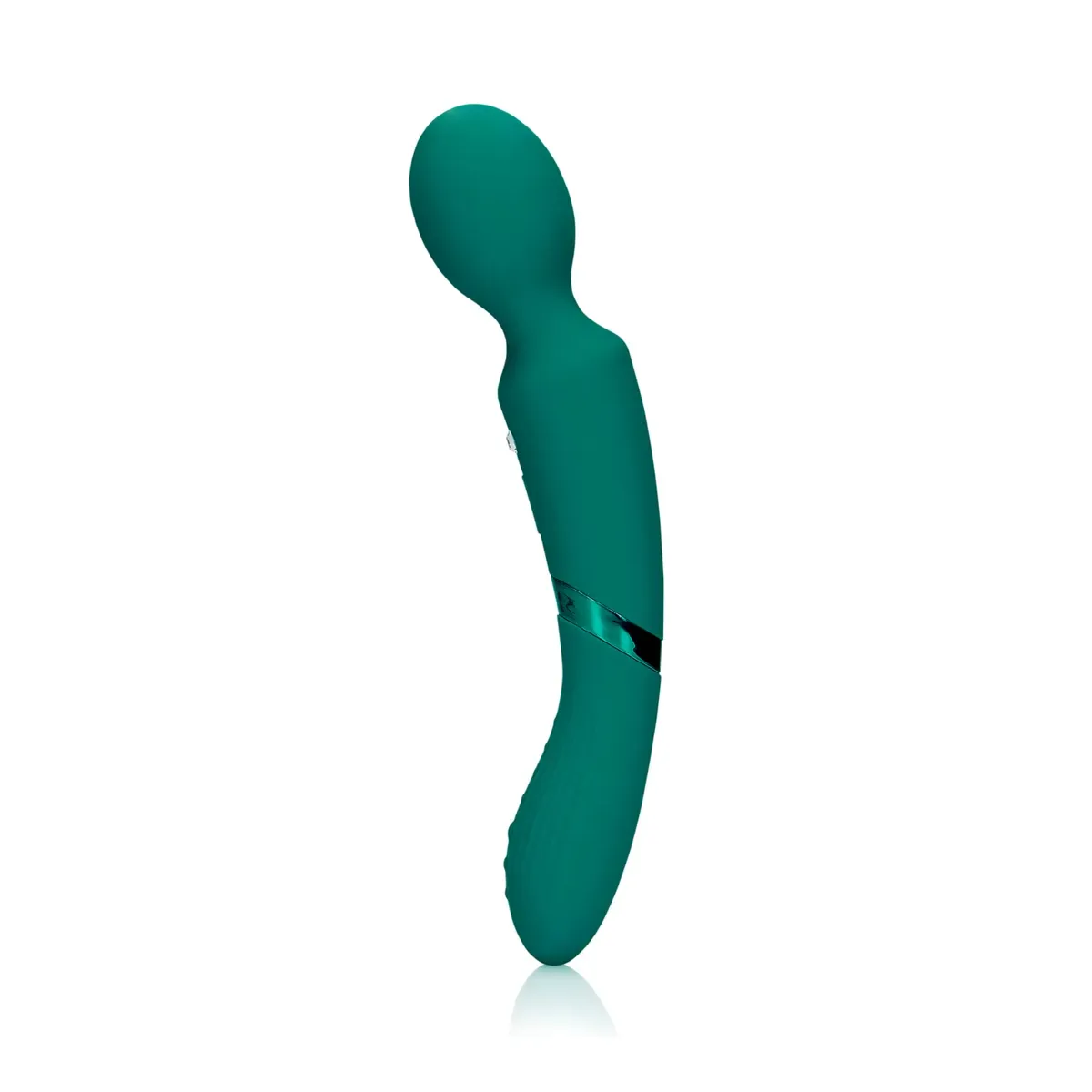 Wand e vibratore 2 in 1 verde acqua