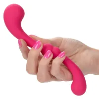 Vibratore doppio flessibile fucsia